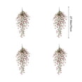 thumbnail image 3 of pstuiky Simulación de violetas artificiales flores falsas para colgar en la pared eucaliptos enredaderas colgantes decoración del hogar, 3 of 6