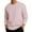 X-48Pink, variant on ZHOGXU Men's Casual Pullover Round Neck Long Sleeve Solid Color Loose Fit Fashion Breathable Sweatshirt For Autumn Winter Outdoor Wear,Black,L