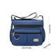 thumbnail image 3 of Bandolera para hombres y mujeres - Bolsa de hombro para el pecho resistente al agua, bolso de viaje de 26x21x9cm con correa ajustable, tela oxford, negro/azul/gris/verde ejército, 3 of 6