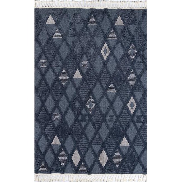 Momeni ODESSODE-6DNM5376 5 ft. 3 in. x 7 ft. 6 in. Odess-6 Rectangle Rug - Denim