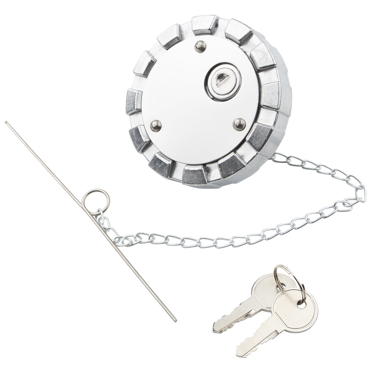 NFSpeeding Locking Diesel Fuel Cap for 3 1/2" Course Thread 5.5 TPI