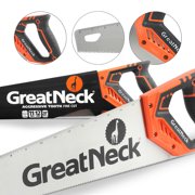 GreatNeck Aggressive Tooth Handsaw with Composite Handle, 11 TPI, 20 inch