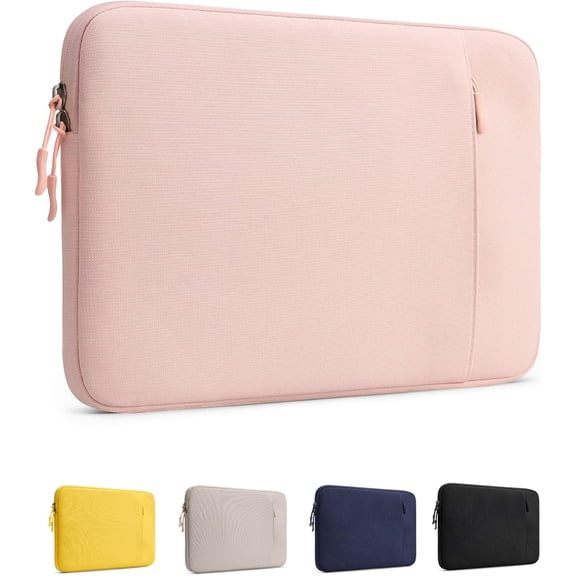 ProCase Laptop Sleeve Protective Case with Soft Lining, Water Resistant Travel Sleeve for MacBook Neo 13" 2026 -Blush