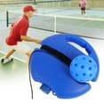 thumbnail image 6 of Pickleball Trainer Practice Tool Pickleball Ball with Rope Exerciser Pickleball Training Tool for Training Sport Beginner Kids Adult with Blue Ball, 6 of 9