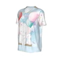 thumbnail image 2 of Balery Cute Elephant Baseball Jersey for Men Casual Button Down Shirts Short Sleeve Active Team Sports Uniform-4X-Large, 2 of 9