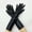 Black, variant on Sequin Gloves for Women, Sparkly Glitter Gloves for Party, Rave, Prom, Dance, Masquerade