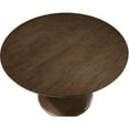 thumbnail image 4 of Meridian Furniture Holly 48" Brown Dining Table, 4 of 13