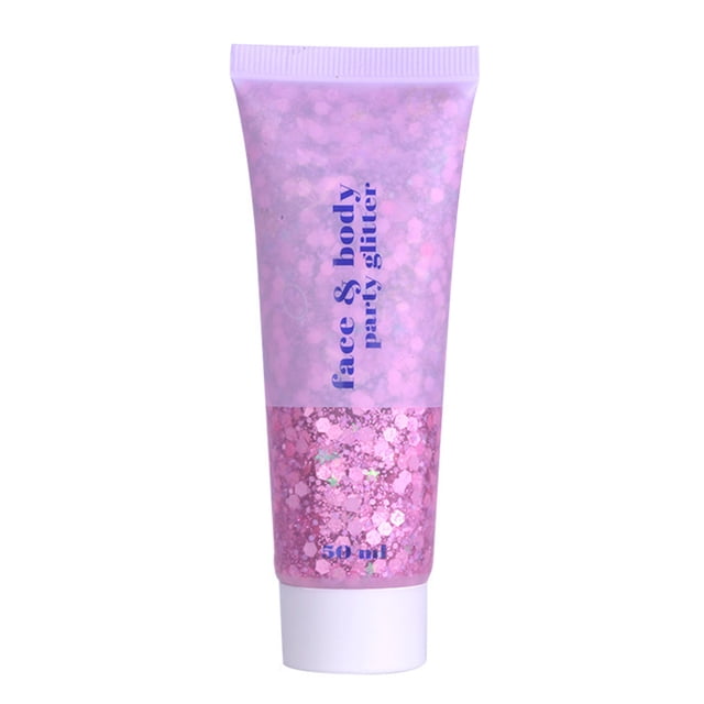 Sombra de ojos con purpurina y lentejuelas para fiestas, 50 ml, para rostro y cuerpo