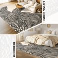thumbnail image 3 of YIHOUSE 5&Atilde;7Ft Area Rugs, Abstract Washable Rug, Modern Black and White Rug for Bedroom Living Room Dining Room Office Playroom, 3 of 8