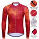 thumbnail image 4 of X-TIGER - Maillot de ciclismo de invierno para hombre, manga larga, forro polar térmico, ropa antibolitas para bicicleta, abrigo para bicicleta de carreras, 4 of 5