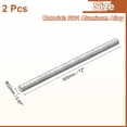 thumbnail image 2 of Uxcell Round Aluminum Rods, Aluminum Round Rod Solid Lathe Bar Stock for Industry Construction DIY Crafts 22m x 305mm 2, 2 of 5