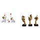 thumbnail image 1 of Esculturas de elefantes,Estatuas de elefantes,decoración del hogar,artesanías de cerámica,Figuras de elefantes familiares Adornos de escritorio,Estatuas del pensador,Estatuas de pensadores, 1 of 8