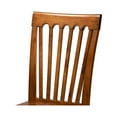 thumbnail image 6 of Baxton Studio Erion Modern and Contemporary Walnut Brown Finished Wood 7-Piece Dining Set, 6 of 7
