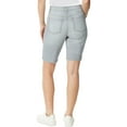thumbnail image 2 of Gloria Vanderbilt Womens Amanda Denim Pinstripe Bermuda Shorts, 2 of 2