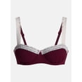 thumbnail image 4 of No Boundaries Beaded Lace Underwire Balconette, Women's 34A-4DD, 4 of 4