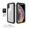 thumbnail image 3 of Body Glove Tidal Waterproof Phone Case for iPhone Xs Max - Black/Clear, 3 of 9