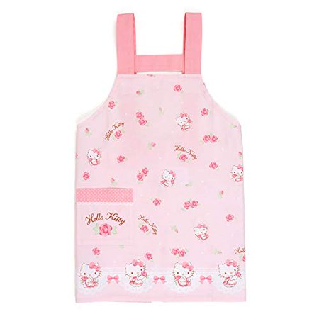 

SANRIO Hello Kitty Kids Apron (Rose) 110cm 913031// Apron/ 100 cotton