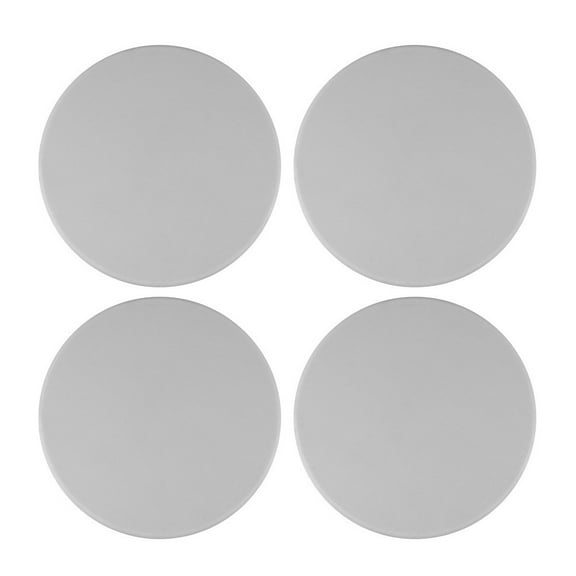 Eease 4pcs Silicone Door Stoppers Wall Protector Gray