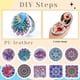 thumbnail image 4 of Bricolaje diamante pintura espejo pintura por número Kits cristal diamante espejo para niña FLhrweasw  Nuevo, 4 of 9