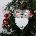 thumbnail image 4 of Adornos navideños de la familia Newstar, adornos colgantes, adornos navideños para árboles de Navidad, adornos navideños para parejas de erizos, 4 of 4