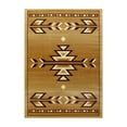 thumbnail image 2 of Masada Rugs Southwest , Area Rug (6 Feet X 9 Feet), Beige, 2 of 7