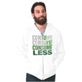 thumbnail image 5 of Eco-Friendly Reduce Reuse Recycle Zip Up Hoodie Men's Women's Brisco Brands L, 5 of 6