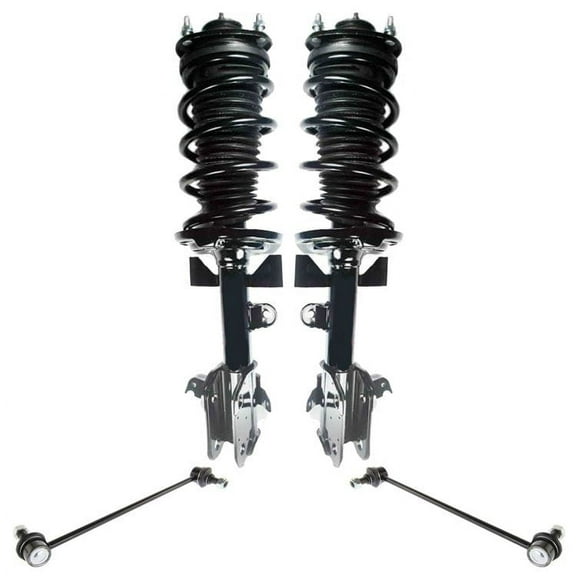 Front Complete Strut Assembly & Sway Bar Links for Honda Odyssey 2011-2015