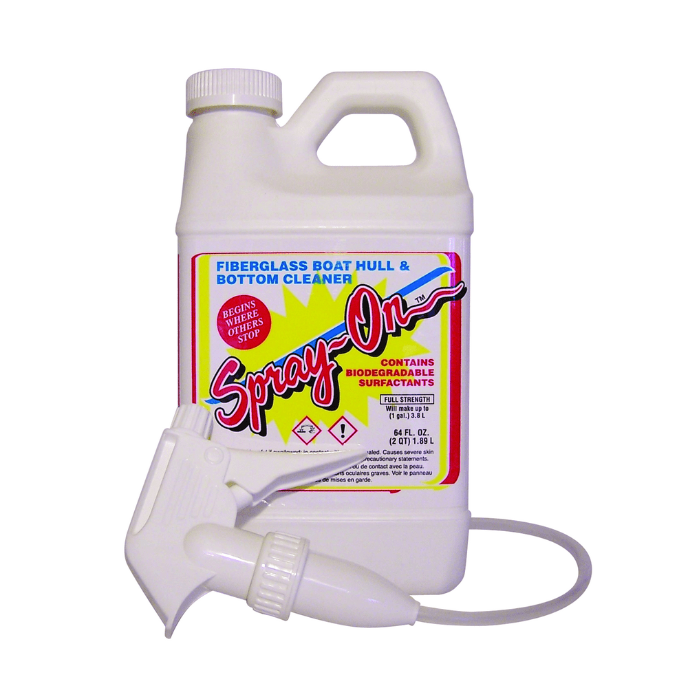 Sprayon Fiberglass Hull Cleaner 1/2 Gallon with Sprayer