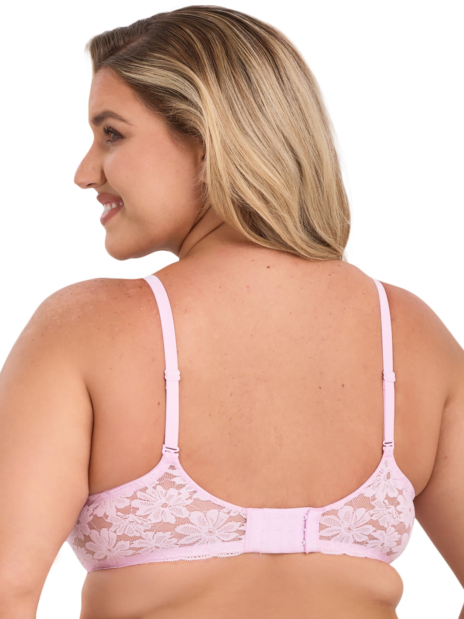 No Boundaries Women's Demi Underwire T-Shirt Bra with Sugarcup, Sizes 34A-40DD