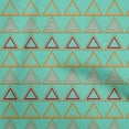 thumbnail image 1 of oneOone Polyester Spandex Sea Green Fabric Geometric Diy Clothing Quilting Fabric Print Fabric By Yard 56 Inch Wide, 1 of 4