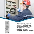 thumbnail image 5 of Riwesomey Medidor de energía inteligente WiFi Tuya eléctrico monofásico, pantalla LCD, consumo de energía inalámbrico, aplicación doméstica, Herramientas eléctricas Riwesomey TO010100-01, 5 of 5