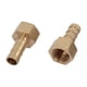 thumbnail image 2 of Conector de acoplamiento de tubo de latón con rosca hembra de 1/4 BSP y barbilla de manguera de 8 mm, 4 piezas, 2 of 2