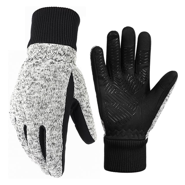 Gants d'Hiver -20 Gants Thermiques Gants Chauds pour Temps Froid Gants de Course Gants de Vélo à Écran Tactile pour Hommes Femmes Adaptés pour la Randonnée Conduite, Large Utilisation