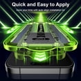 thumbnail image 2 of Esanik Protector de Pantalla de Vidrio Mate para iPhone 15 Pro - Paquete de 2, 2 of 6