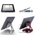 Podium Style Stand With Extended Battery Up To 200% For iPad, iPhone And Other Smart Gadgets - Color: Black main image 0