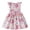 3-Pink, variant on SGMVNU Toddler Girls Dresses Ruffle Flutter Sleeve A-line Dress Girls Dresses Size 8 Bowknot Party Princess Summer (Size 5-6 Years,2-Light Blue)