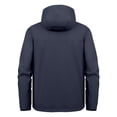 thumbnail image 3 of Rain Jacket for Women Men Plain Basic Windproof Waterproof Zip Up Hooded Jacket with Pockets Windbreaker Outerwear, 3 of 7