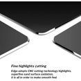 thumbnail image 4 of 2 Pack Gaming Aluminum Mouse Pad (Silver & Black) Compatible with Magic Mouse, DaKuan Smooth Magic Ultra Thin Double, 4 of 5