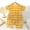 Yellow, variant on Bnwani 1PC Newborn Boys Infant Clothes Baby Print Short-sleeved Bag One-piece Jumpsuit Infant Cotton Summer , Size 0-3 M