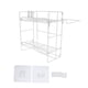 thumbnail image 2 of Estantes organizadores de baño BuyWeek Acero inoxidable, 2 of 12