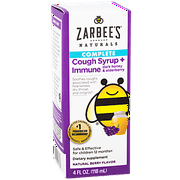 Zarbee's Naturals Children's Cough Syrup & Immune Support Liquid - Natural Berry - 4 Fl Oz