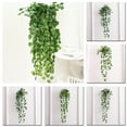 thumbnail image 4 of Fancy Artificial Plants Leaves Rattan Greenery Simulated Vine Home Wedding Decor Watermelon Leaves, 4 of 8