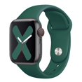 thumbnail image 1 of Correa de silicona para Apple Watch Band 44mm 40mm 45mm 41mm 49mm 42mm 38mm 44 45 mm pulsera iwatch Ultra series 7 se 3 4 5 6 8 banda Dengxun unisex, 1 of 2
