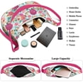 thumbnail image 2 of Lightweight Hobo Bag with Daisy Floral Design Adjustable Strap Smooth Zipper Nylon Material Suitable for Daily Use and Outdoor Activities, 2 of 5