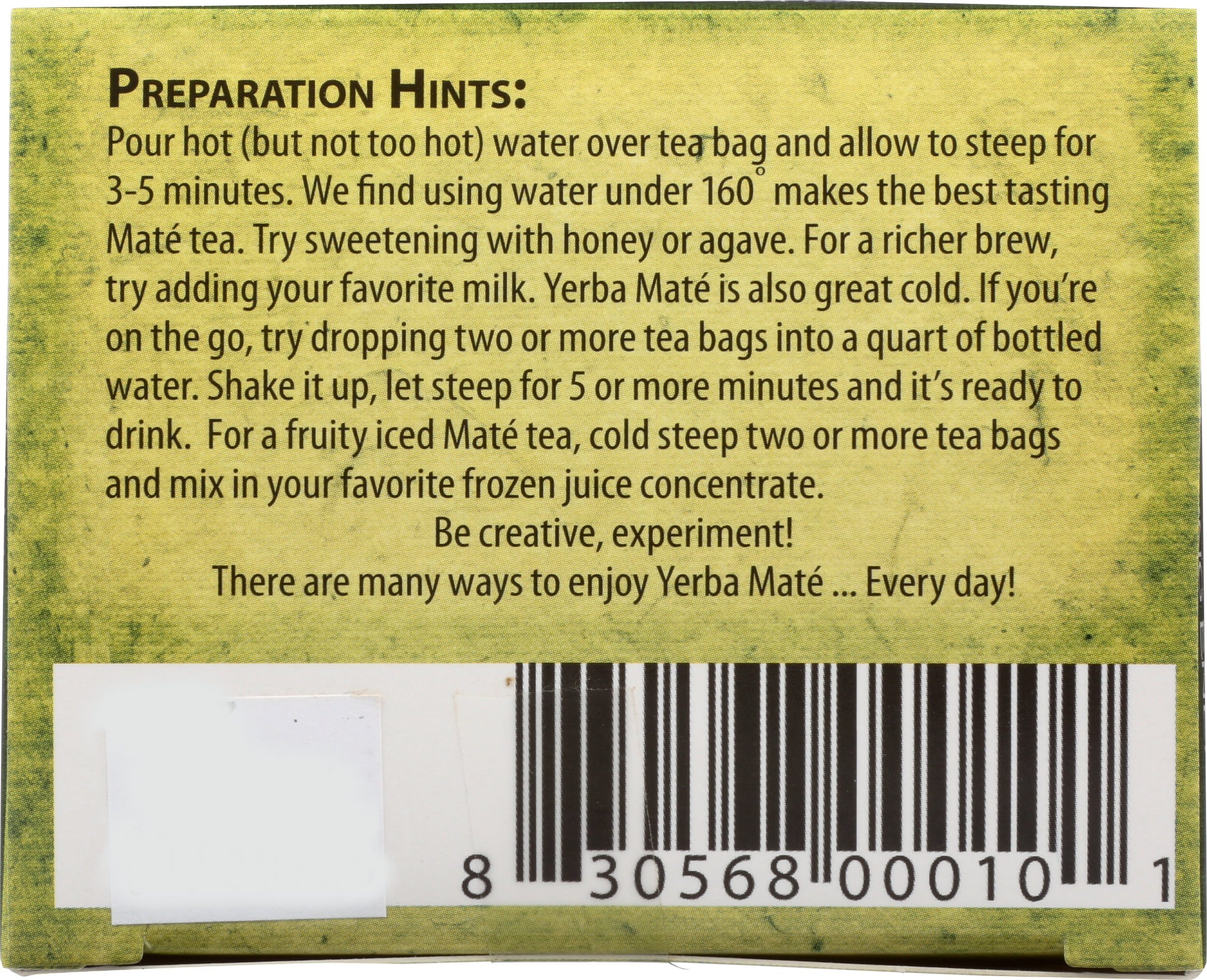 (Pack of 6) Mate Factor Fresh Green Organic Yerba Mate, 2.96oz