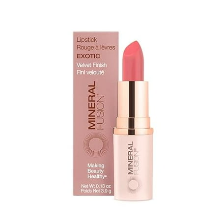 Mineral Fusion Lipstick, Exotic, 0.13 Oz, 6 Pack