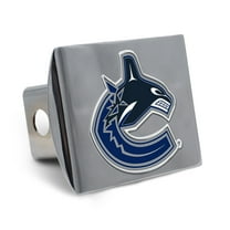 WinCraft Vancouver Canucks Premium Metal Hitch Cover