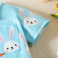 thumbnail image 5 of BJUTIR Easter Bunny Print Boys T-Shirts Baby Toddler Boys Girls Outfits Short Sleeve Cartoon Rabbit Printed Kids Tops T Shirt With Pocket Summer Casual Clothes For 2-3 Years, 5 of 6