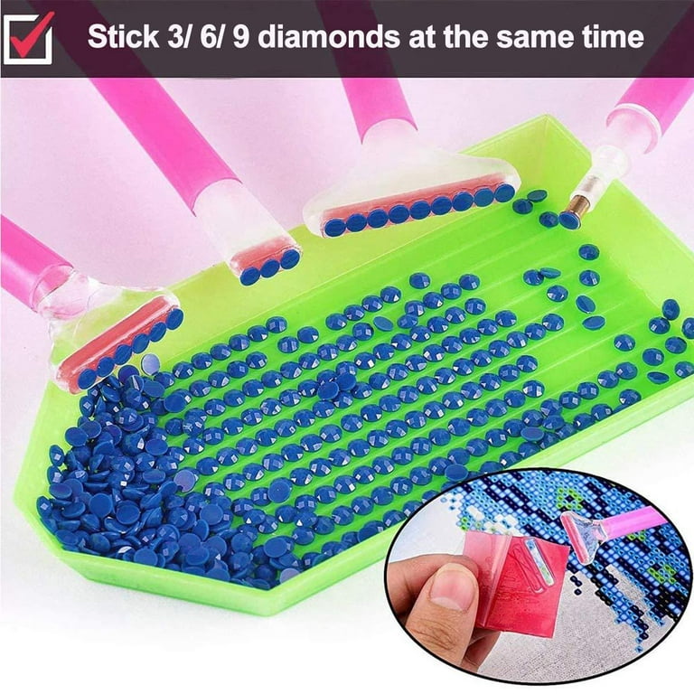 inifus 70 PCS 5D Diamond Painting Tools,Diamond Painting Accessories Kit  with Diamond Embroidery Box and Diamond Painting Roller for Adults or Kids