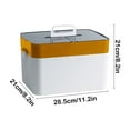 thumbnail image 3 of Plastic Rectangular Anytime Divider Cutter Divider Break Divider Dividing Boxes, 3 of 6